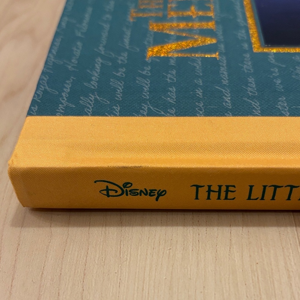 Disney’s The Little Mermaid Full Film Script Hardcover Book *Rare* - Picture 5 of 7